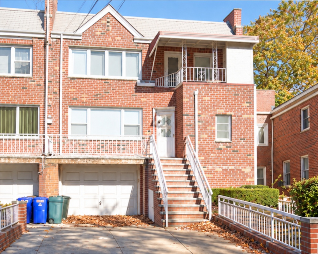 Exterior photograph from the supplied Avenue Y off Ocean Parkway flyer