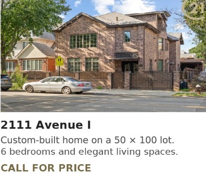 Supplied property photographs and details for 2111 Avenue I